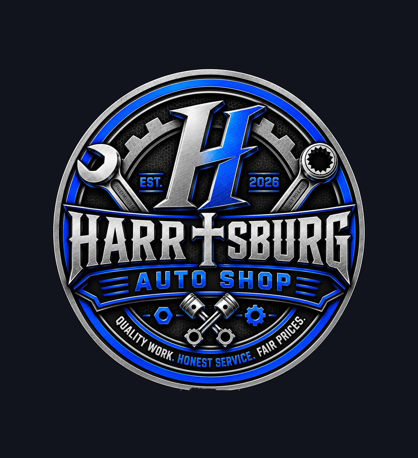Harrisburg Auto Shop logo